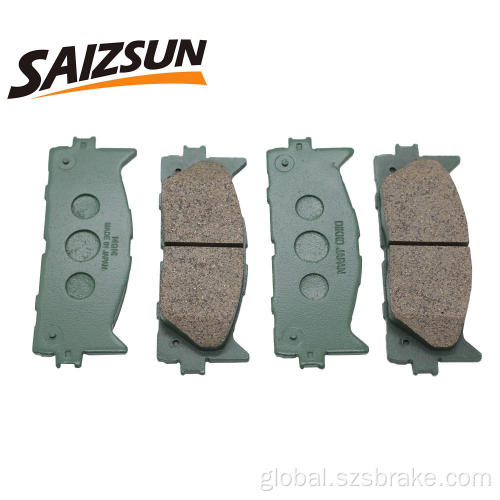 Brake Pad Semi-metallic Brake Pads For Toyota 04465-06080 Manufactory